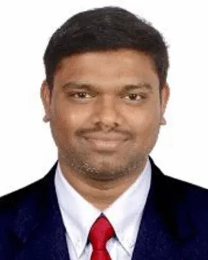 A headshot of Chandra Radhakrishnan