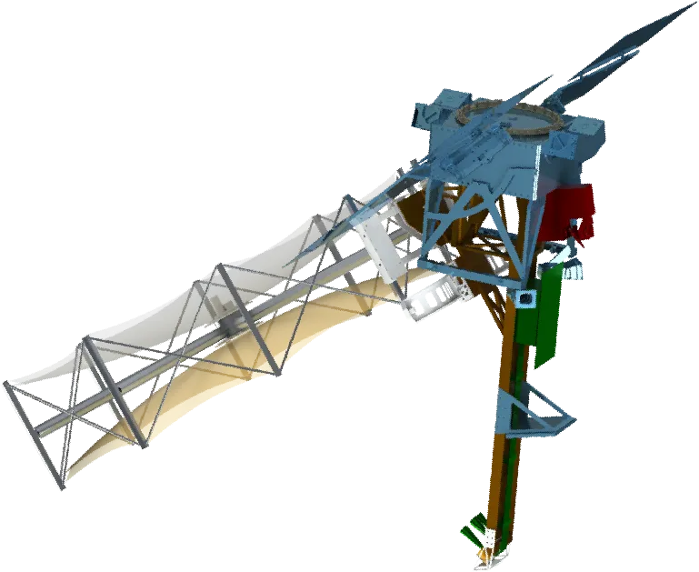 Illustration showing one of the INCUS satellites